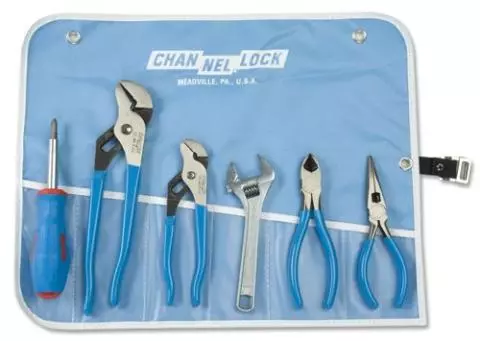 Channellock GP-7 Professional Tool Roll Set, 6-Piece