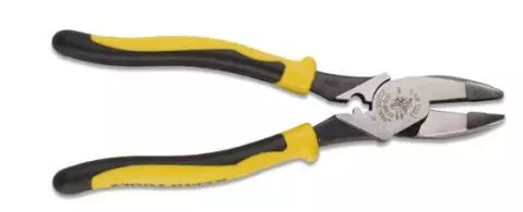 Klein Tools J213-9NECR Journeyman Cut & Crimp Lineman Pliers, 9'' Klein Tools J213-9NECR Journeyman Cut & Crimp Lineman Pliers, 9''