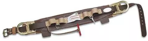 Klein Tools 5268N-24D Fixed Linemans Body Belt, 40-48