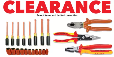 Clearance Insulated Tools