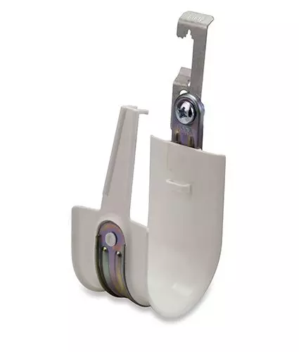 Platinum Tools HPH16W-25 1-inch Batwing Clip HPH J-Hooks, 25/Box