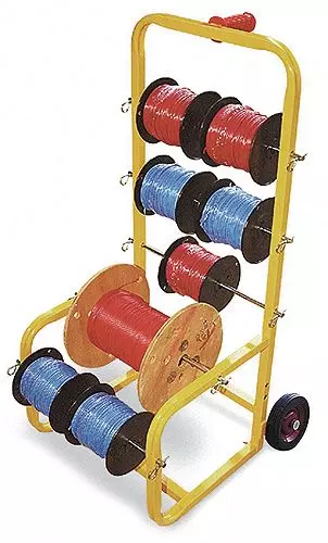 Electrical Wire Spool Rack Wire Reel Caddy Spool Holder Cable