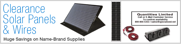 Solar Panels & Wire