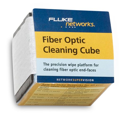 Fluke Networks NFC-CUBE Fiber Optic Cleaning Cube 