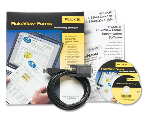 Fluke FVF-SC2 FlukeView Forms Software with USB Cable 