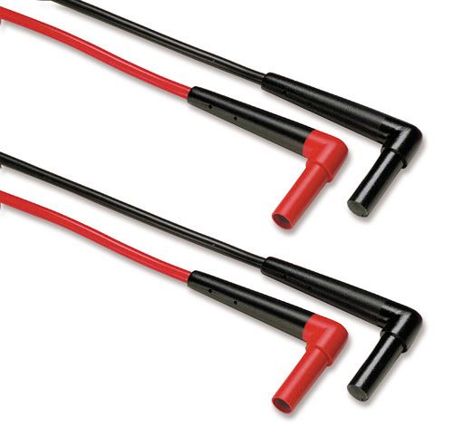 RED & BLACK Silicone Test Lead Extension Set for Clamp and Multi Meters LDM401 