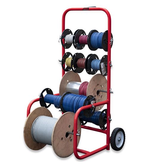 Cable Caddy, Wire Holder, Cable Reel Roller - Specialized Products