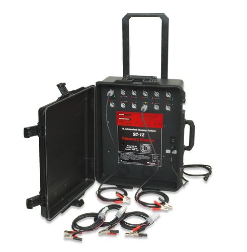 PulseTech SC-12 12-Station HD 12V Battery Charger Maintainer