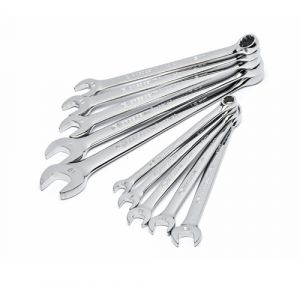 Crescent CCWS3 Metric 12-Point Combo Wrench Set, 10-Piece