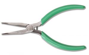 Xcelite CN55GN Curved Long Nose Pliers, Smooth Jaws, 5.5''