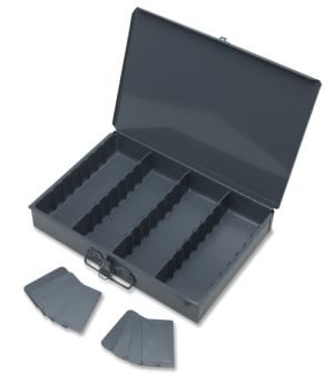 Durham 215-95 Metal Parts Box, Adjustable Compartments