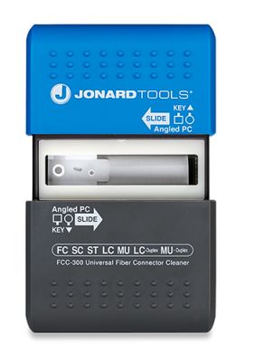 Jonard FCC-300 Fiber Connector Cleaner for FC, SC, ST, LC & MU
