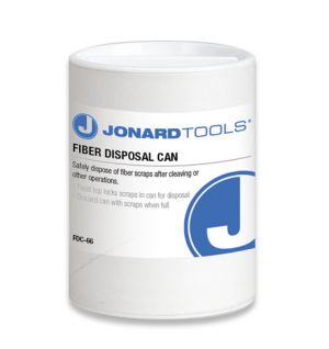 Jonard FDC-66 Fiber Scraps Disposal Can w/Twist Lock