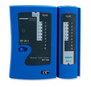 Jonard MCT-468 Modular Cable Tester, Wire Mapper