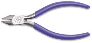 Klein Tools D244-5C Pointed Nose Diagonal Flush Cutters, 5''