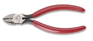 Klein Tools D252-6SW Tapered Nose Diagonal Pliers w/ Skinner, 6''