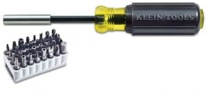 Klein Tools 32510 Tamperproof Magnetic Screwdriver Set, 32-Piece