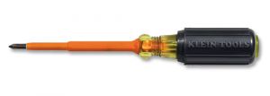 Klein Tools 633-4-INS Insulated Phillips Screwdriver, #1 x 4