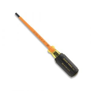 Klein Tools 601-4-INS Insulated Cabinet Tip Screwdriver 3/16