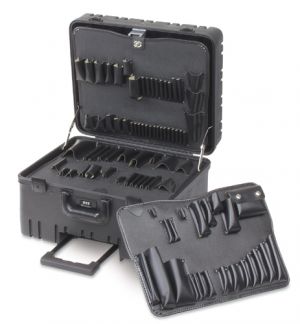 537 SPC 10.5-inch BLACK Roto-Rugged Tool Case with Wheels