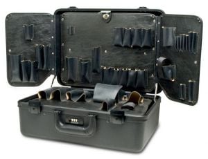 762 SPC 8.5-inch BLACK Attache Tool Case with Wing Pallet