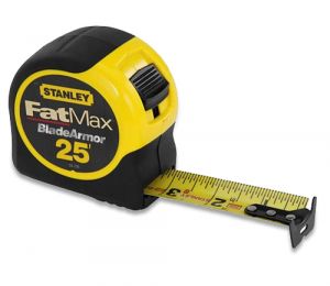 Stanley 33-725 FatMax Tape Measure w/Blade Armor, 25'