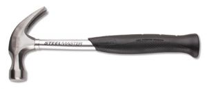 Stanley 51-031 Claw Hammer w/ Steel Handle, 16 Oz