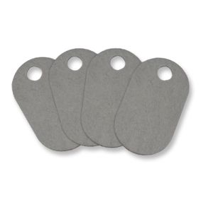BURNDY 145PTAGGRY Plastic Non-Flammable Tag, GRAY Nylon 1 Each