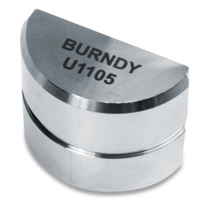 BURNDY U1105 I-Beam U Compression Die for HYGROUND, 1105