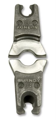 BURNDY W163 Compression W-Die, #1 AWG Aluminum, 163