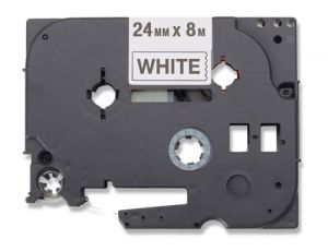 Brother HGeS2515PK BLACK on WHITE HGe Tape-EX Strength, 5PK .94