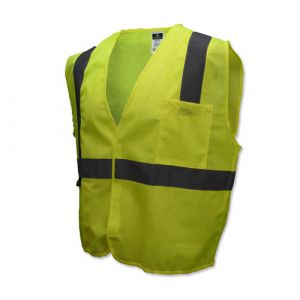 Radians SV2Z Radwear Hi-Viz Green Class 2 Safety Vest, Large