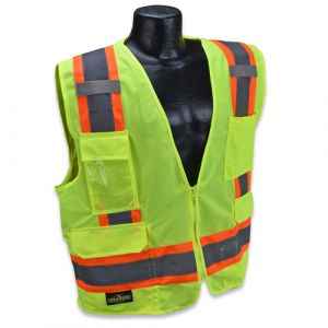 Radians SV6 Radwear Hi-Viz Green Class 2 Safety Vest, X-Large