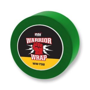 WarriorWrap WW-732-GN Premium GREEN Electrical Tape, 7mil Vinyl