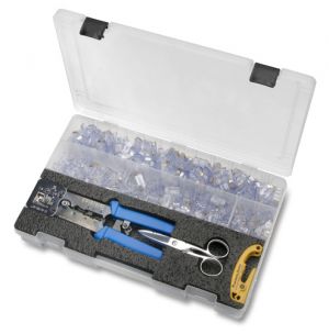 Platinum Tools 90173 EZ-RJPRO EZ-RJ45 Field Termination Kit