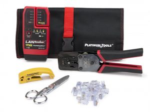 Platinum Tools 90148 EXO ezEX-RJ45 Termination and Test Kit