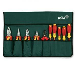 Wiha 32867 Insulated Pliers and Screwdrivers Tool Set, 10-Piece