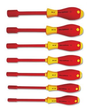 Wiha 32092 6 Piece Insulated Slotted and Phillips Screwdriver Set 10,000 Volt Te