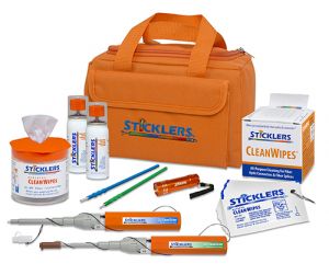 Sticklers MCC-FK08 High-Volume Fiber Cleaning Kit, 2300+Cleanings
