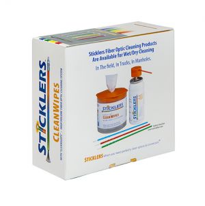 Sticklers MCC-WCS800 CleanWipes 3200 Jumbo Fiber Optic Wipes 800/Box