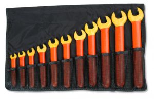 Cementex IOEWS-11 Insulated SAE Open End Wrench Set, 11-Piece