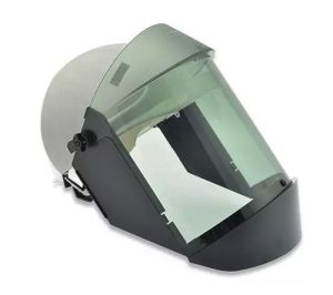 Cementex AFS-180 Arc Flash Face Shield & Hard Hat, Gray