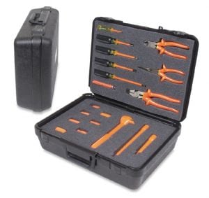 Cementex ITS-MB410 Double Insulated Electricians Tool Kit, 19-Pc
