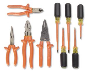 Cementex TR-9ELK Insulated Electricians Tool Kit, 9-Piece