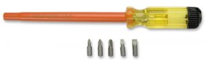 Cementex MTS-7 Insulated Magnetic Screwdriver w/ Bits, 7