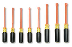 Cementex TR-8NDXL Insulated Extra Long Nut Driver Set, 8-Pc