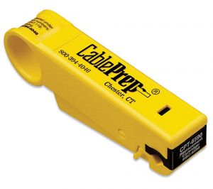 Cable Prep CPT-6590 Drop/Coax Cable Stripper, Two RG6/59 Blades