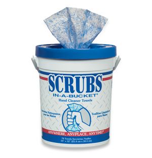 SCRUBS in-a-Bucket Hand Cleaning Towels, 72 ct.