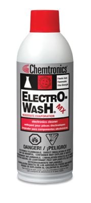 Chemtronics ES1621 Electro-Wash MX Cleaner Degreaser, 10 oz