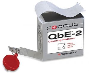 Chemtronics QbE-2 Fiber Optic Precision Wipe System, 200 ct.